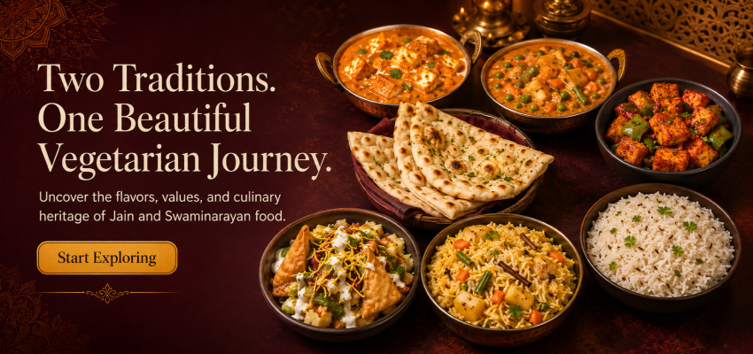 Jain and Swaminarayan Vegetarian Feast