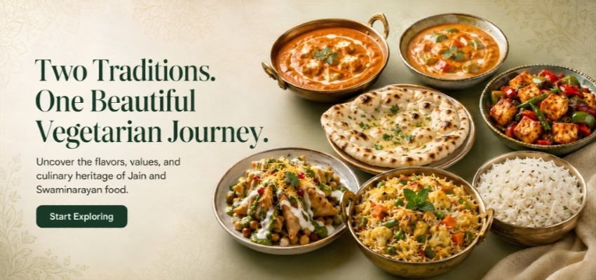 Jain and Swaminarayan Vegetarian Feast