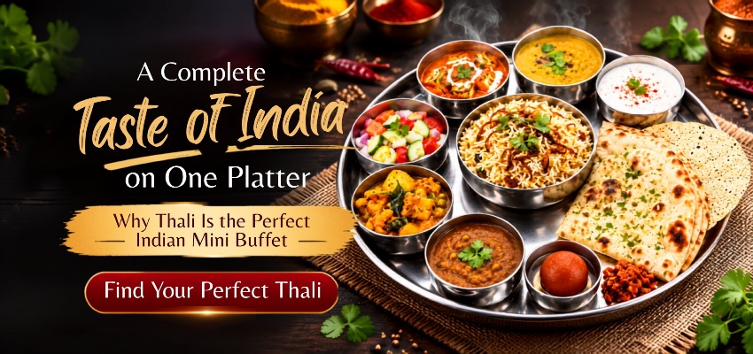 Indian Thali mini buffet