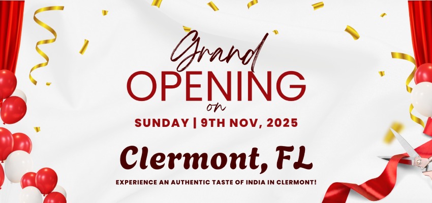 Grand Opening Tabla Indian Restaurant Clermont, FL